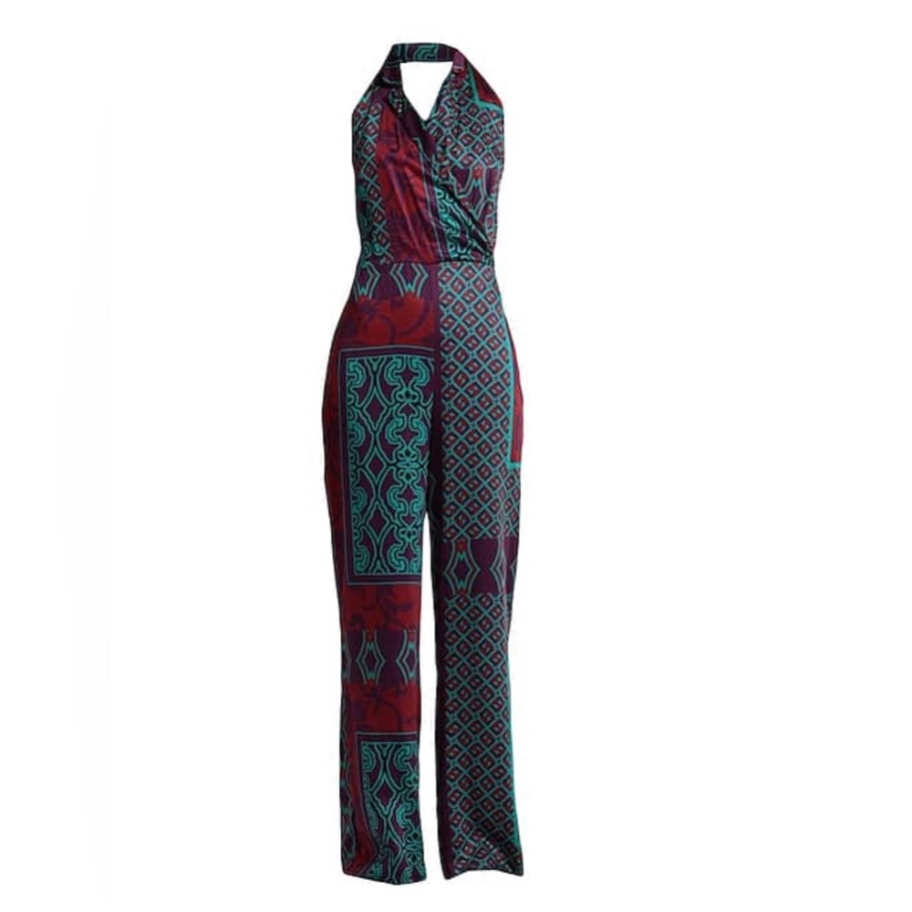 VICOLO
Purple jumpsuit. 100% Viscose
